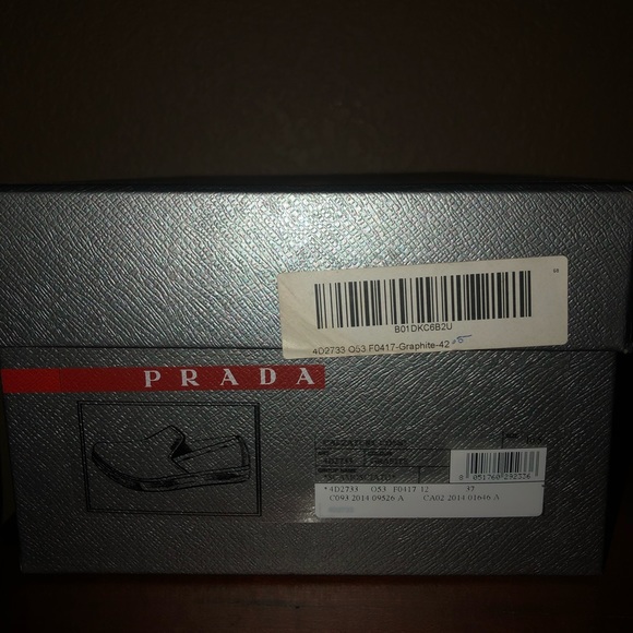 >BRAND NEW< Prada men slip on shoes- US 9 - Picture 6 of 6